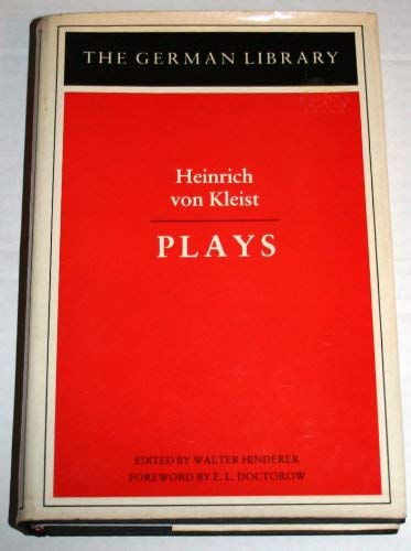 Heinrich Von Kleist Plays (English and German Edition),Used