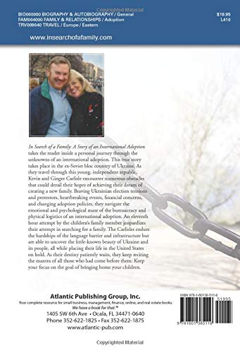 In Search of a Family A Story of an International Adoption,Used