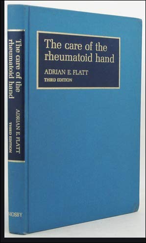 The care of the rheumatoid hand,Used