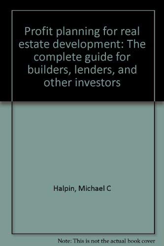 The real estate development handbook: The complete guide for increasing productivity and profits in real estate development,Used