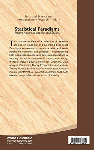 STATISTICAL PARADIGMS: RECENT ADVANCES AND RECONCILIATIONS (Statistical Science and Interdisciplinary Research, 14),Used