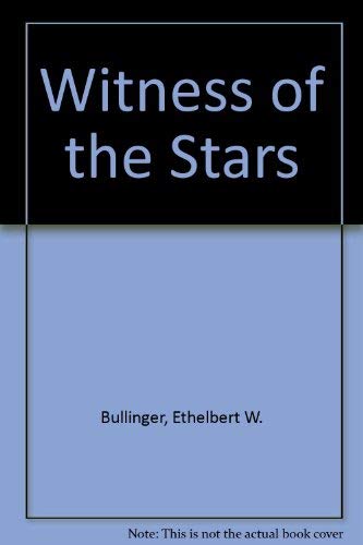 Witness Of The Stars,Used