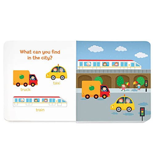 Find It Things That Go: Baby's First Puzzle Book (Highlights Find It Board Books),Used