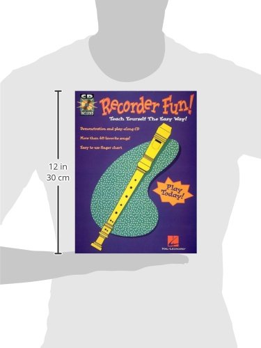 Recorder Fun! Teach Yourself the Easy Way!,Used