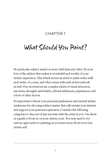 Creative Approaches to Painting: An Inspirational Resource for Artists (Dover Art Instruction),Used