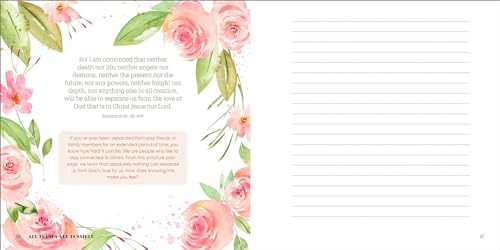 All Things Are Possible: A Guided Journal for Christian Women with Inspiring Bible Verses and Creative Prompts,Used