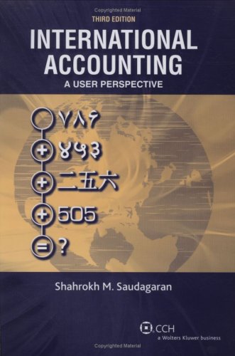 International Accounting: A User Perspective,Used