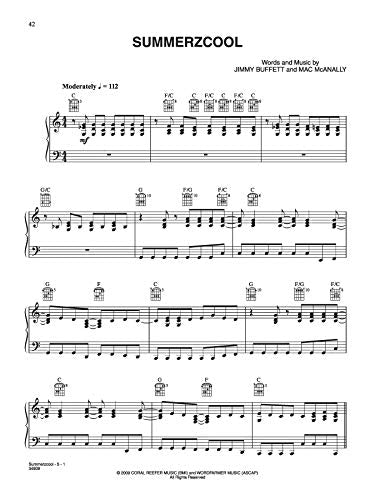 Jimmy Buffett  Buffet Hotel: Piano/Vocal/Guitar,Used