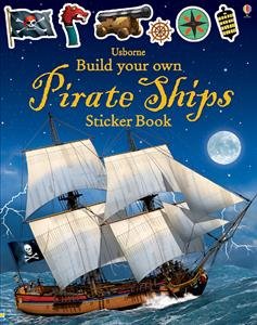 Build Your Own Pirate Ships Sticker Book,Used