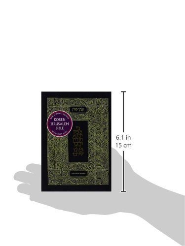 Koren Jerusalem Tanakh (Hebrew and English Edition),New