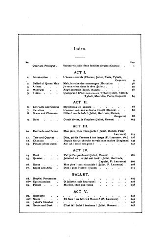 Romeo and Juliet: French, English Language Edition, Vocal Score (Kalmus Edition) (French Edition),Used