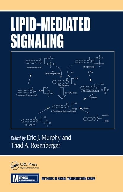 Lipidmediated Signaling (Methods In Signal Transduction Series),Used