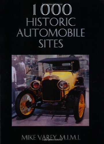 1000 Historic Automobile Sites,Used