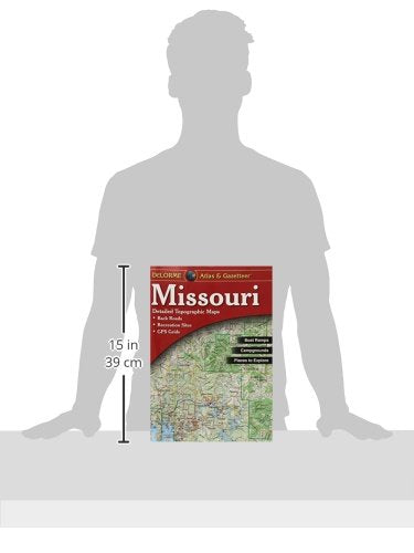 Missouri Atlas & Gazetteer (Delorme Atlas & Gazetteer),Used