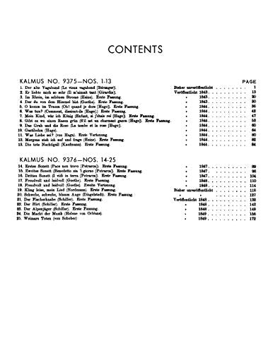 Songs, Vol 1: German, French Language Edition, Comb Bound Book (Kalmus Edition, Vol 1) (German Edition),Used