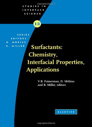Surfactants: Chemistry, Interfacial Properties, Applications (Volume 13) (Studies In Interface Science, Volume 13),Used