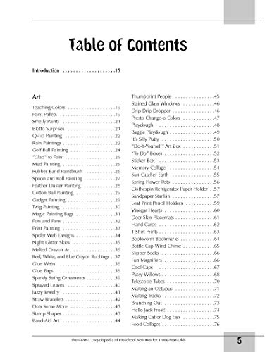 The GIANT Encyclopedia of Preschool Activities for ThreeYearOlds: Over 600 Activities Created by Teachers for Teachers (The GI,New
