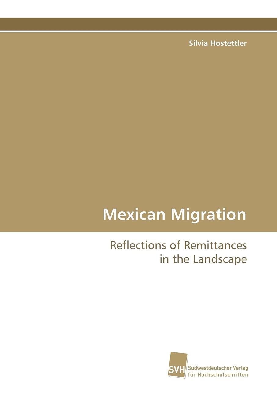Mexican Migration: Reflections of Remittances in the Landscape,Used