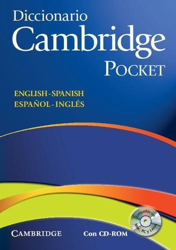 Diccionario Bilingue Cambridge SpanishEnglish with CDROM Pocket Edition (Diccionario Bilingue Cambridge Pocket, SpanishEnglis,Used