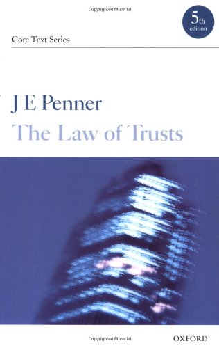 The Law of Trusts (Core Texts Series),Used
