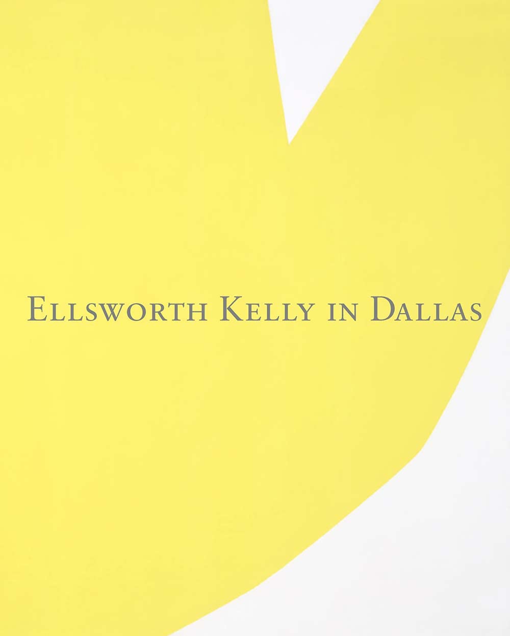 Ellsworth Kelly in Dallas (Dallas Museum of Art Publications),Used