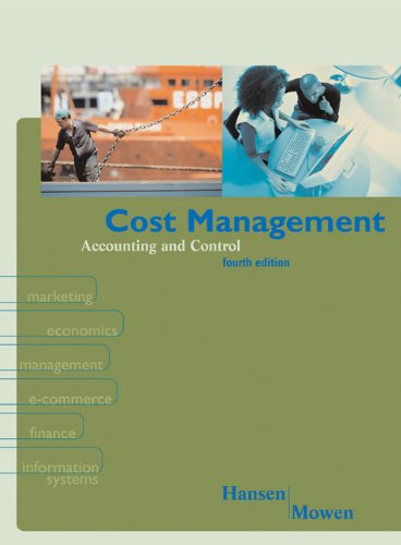 Cost Management: Accounting & Control,Used