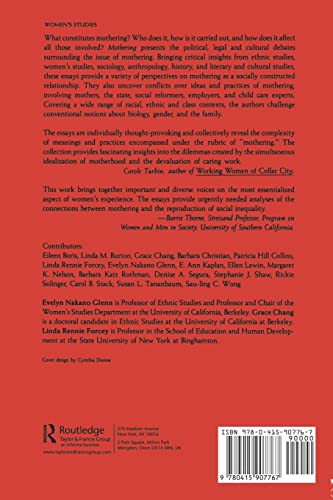 Mothering (Perspectives On Gender),Used