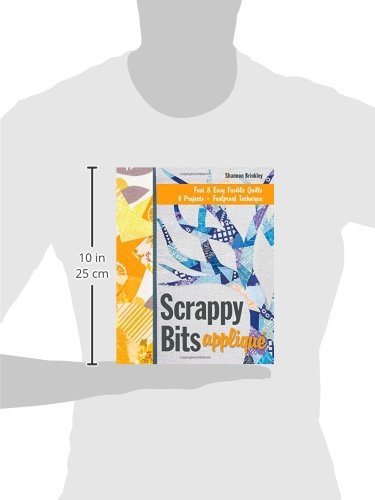 Scrappy Bits Appliqu: Fast & Easy Fusible Quilts 8 Projects Foolproof Technique,Used