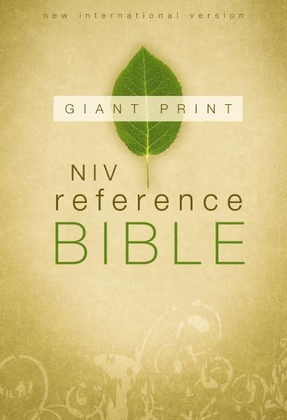 Niv, Reference Bible, Giant Print, Hardcover,Used