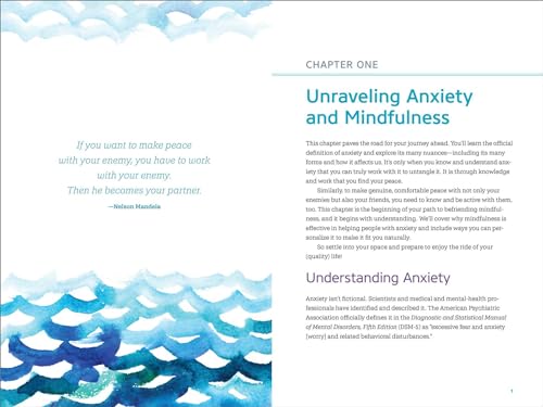 The Mindful Path Through Anxiety: An 8Week Plan to Quiet Your Mind & Gain Calm,Used