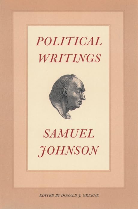 Political Writings (Yale Edition Of The Works Of Samuel Johnson),New