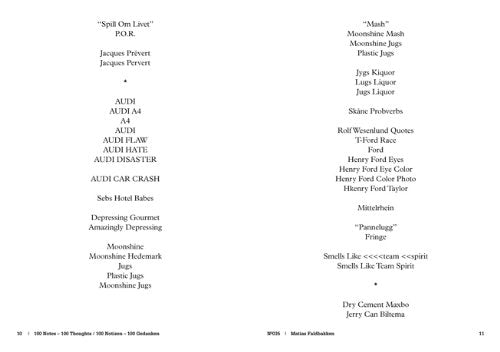 Matias Faldbakken: Search: 100 Notes, 100 Thoughts: Documenta Series 035 (100 Notes 100 Thoughts / 100 Notizen 100 Gedanken:,New