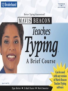 Mavis Beacon Teaches Typing: A Brief Course,Used