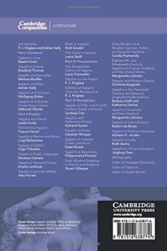 The Cambridge Companion to Sappho (Cambridge Companions to Literature),Used