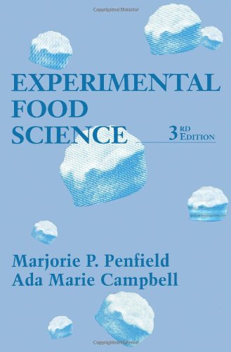 Experimental Food Science, Third Edition (Food Science And Technology),New