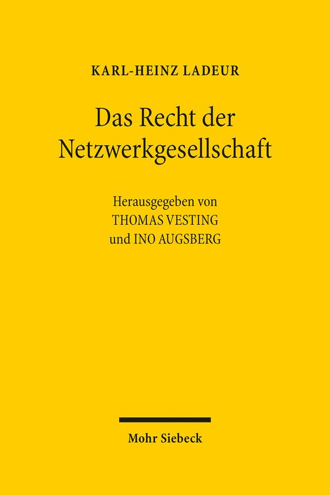 Das Recht der Netzwerkgesellschaft: Ausgewhlte Aufstze (German Edition),Used