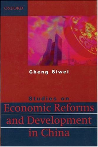 Studies on Economic Reform and Development in China,Used