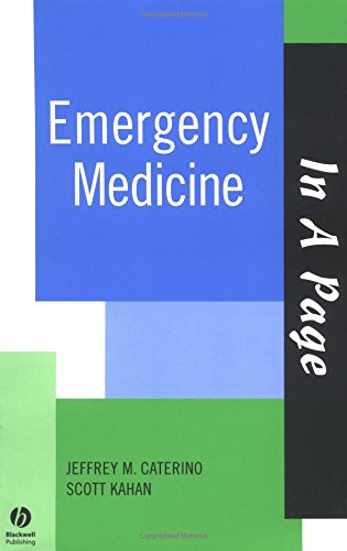 In A Page Emergency Medicine (In a Page Series),Used