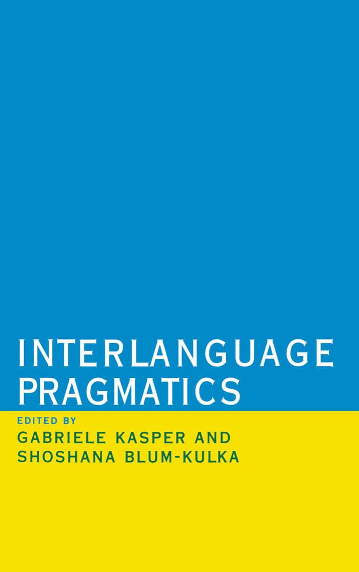 Interlanguage Pragmatics,Used