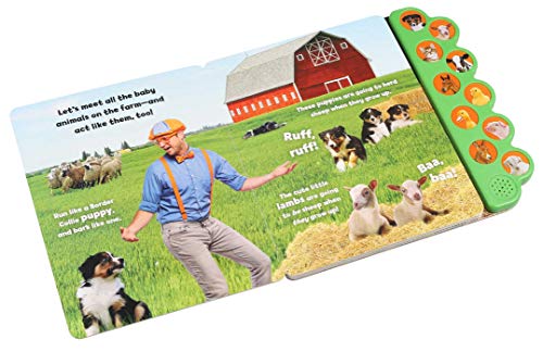 Blippi: Baby Farm Animals (10Button Sound Books),Used