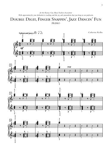 Dances for Two, Bk 3: 5 Late Intermediate Piano Duets in Dance Styles,Used