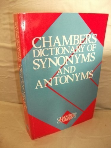 Dictionary of Synonyms and Antonyms,Used