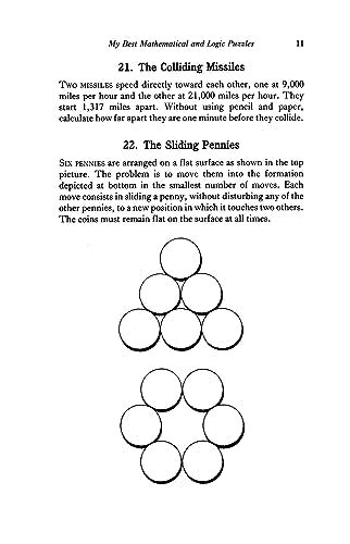 My Best Mathematical and Logic Puzzles (Dover Recreational Math) (Dover Math Games & Puzzles),New