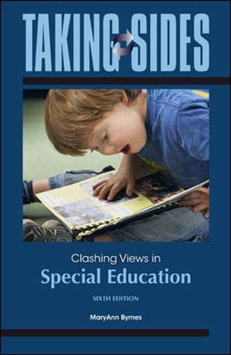 Taking Sides: Clashing Views In Special Education,New