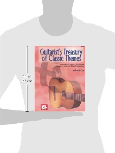 Guitarist's Treasury of Classic Themes: A Collection of Popular Classical themes Arranged for Guitar with Chord Accompaniment,Used