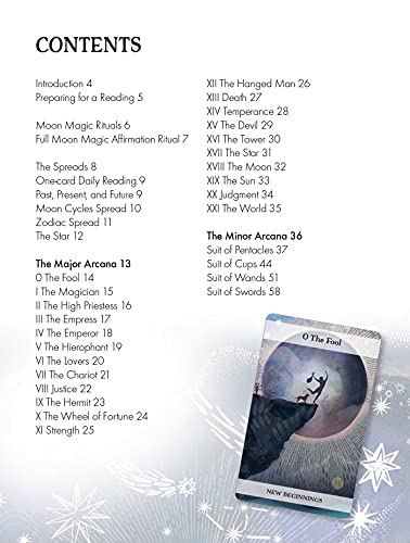 The Moon & Stars Tarot: Includes a full deck of 78 specially commissioned tarot cards and a 64page illustrated book,Used