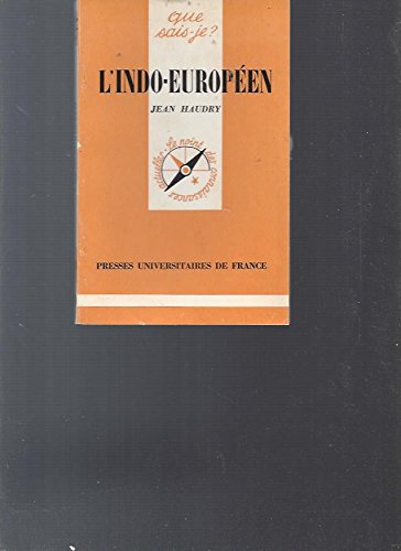 Indoeuropeen (l') (QUE SAISJE ?),Used