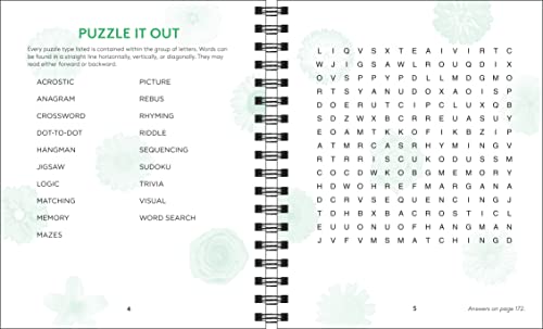 Brain Games  Everyday Mindfulness Word Search (White),New