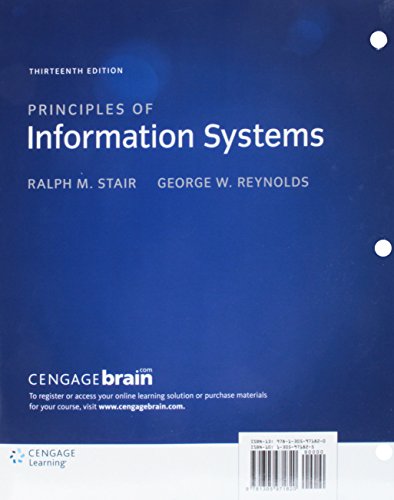 Principles of Information Systems, LooseLeaf Version,Used