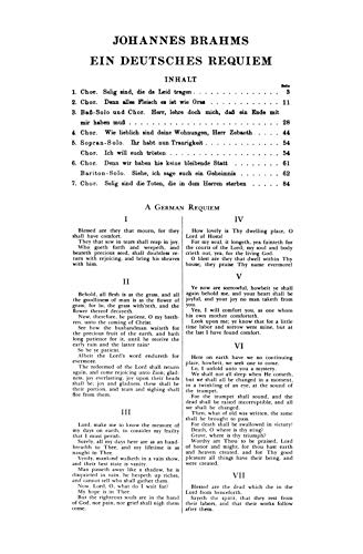 A German Requiem (Ein Deutsches Requiem), Op. 45: SATB with S,Bar Soli (Orch.) (German Language Edition) (Kalmus Edition) (Germa,New